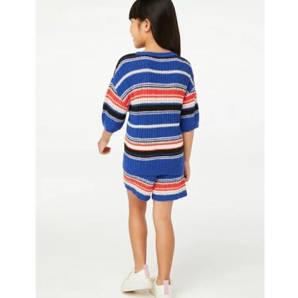 Free Assembly variegated ribbed sweater knit set sz XL - Picture 6 of 6